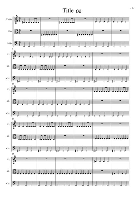 String Trio String Trio Digital Sheet Music Sheet Music Plus