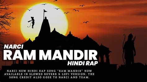 Ram Mandir Lofi Version Narci Sidhant Bhatia Hindi Rap Prod