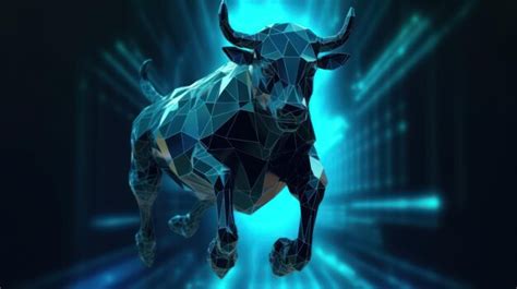 Premium AI Image | Bull market 3d illustration stock market