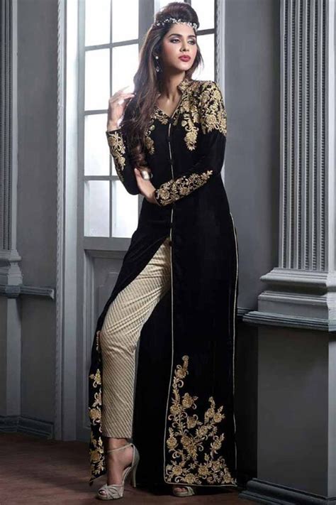 Latest Velvet Dress Designs Velvet Fabric Kurti Velvet