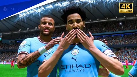 Fifa 23 Man City Vs Liverpool Premier League [4k Hdr] Ps5