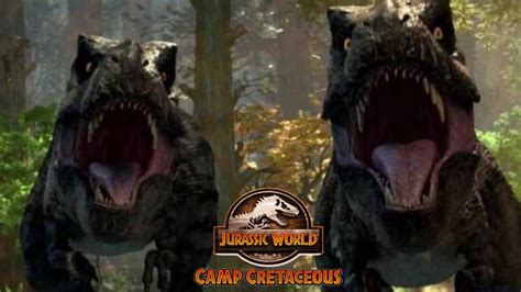 The Dinosaur Battle Scenes In Jurassic World Camp Cretaceous Season 5 Spoilers Youtube