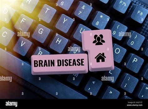 Conceptual Display Brain Disease Business Showcase A Neurological