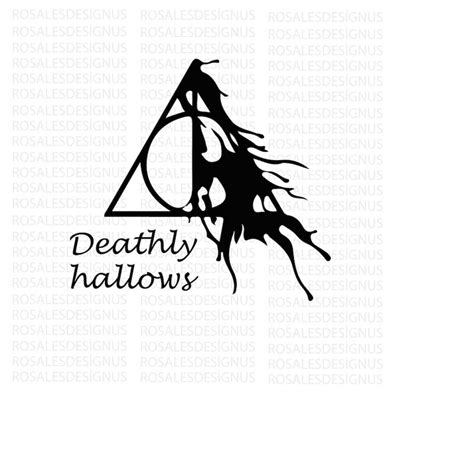 Deathly Hallows Svg Pdf Png  Inspire Uplift