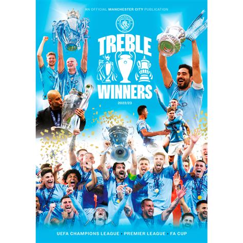 Treble Winners Book | Official Man City Store