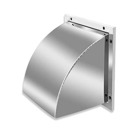 Buy Exterior Wall Vent 8 Inch Vent Cover 12” X 12” Exhaust Vent Stainless Steel Vent Cap Range