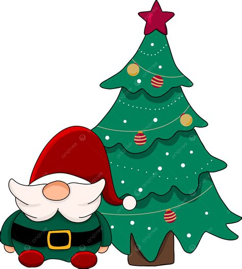 Arbol De Navidad Con Gnomos Png Gnomos Gnomos Navidad Gnomesanta