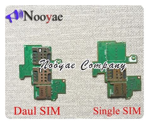 C2004 C2005 Sim Card Slot For Sony Xperia M C1904 C1905 SD Card Tray