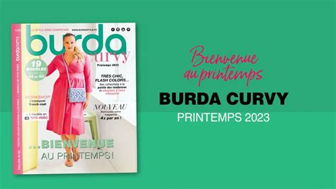 Burda Curvy Printemps 2023 Bienvenue Au Printemps YouTube