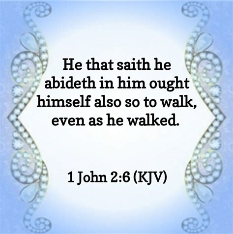 1 John 26 Kjv Blessed Bible Verse Bible Promises Words Of Jesus