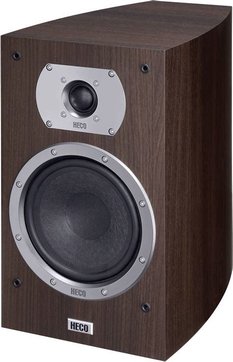 Heco Victa Prime Bookshelf Speaker Espresso W Hz Hz