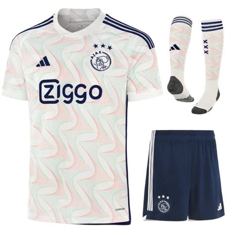 Maillot Kit Enfant Ajax Ext Rieur Foot Soccer Pro