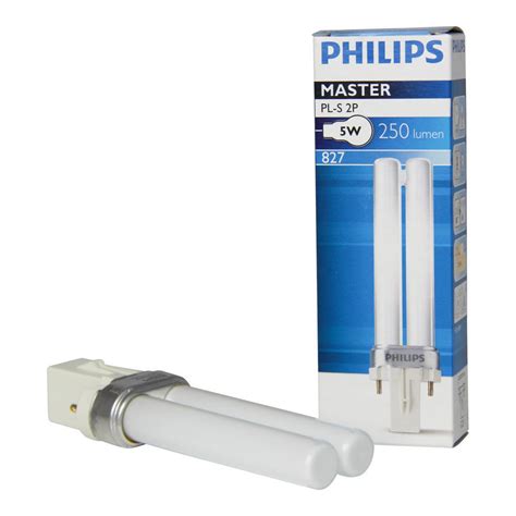 Philips MASTER PL S 5W 827 Ekstra Varm Hvit 2 Pin Til 50 01 Fra