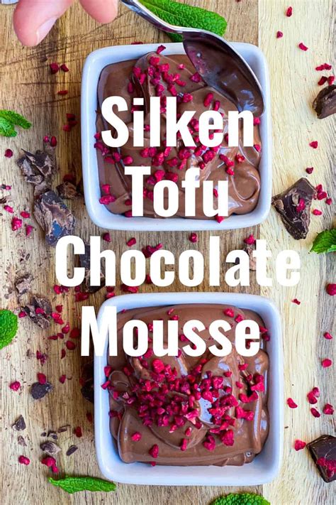 Silken Tofu Chocolate Mousse Recipe Silkiest Vegan Chocolate Mousse