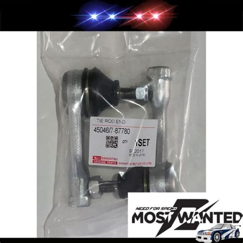 Tie Rod End Dhs For Perodua Kancil Kelisa Kenari Viva 1 Pairs Lazada