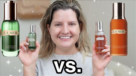 La Mer The Resurfacing Treatment Vs La Mer The Micro Peel REVIEW