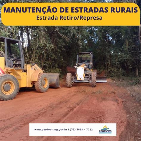 ManutenÇÃo De Estradas Rurais Prefeitura Municipal De Perdões