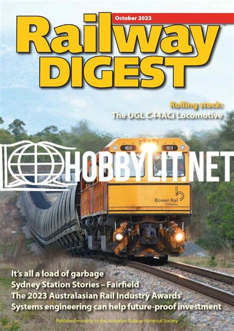 Railway Digest Magazine Volume Number October