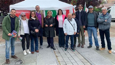 Gianna Pentenero A Villastellone Con I Candidati PD Alle Regionali