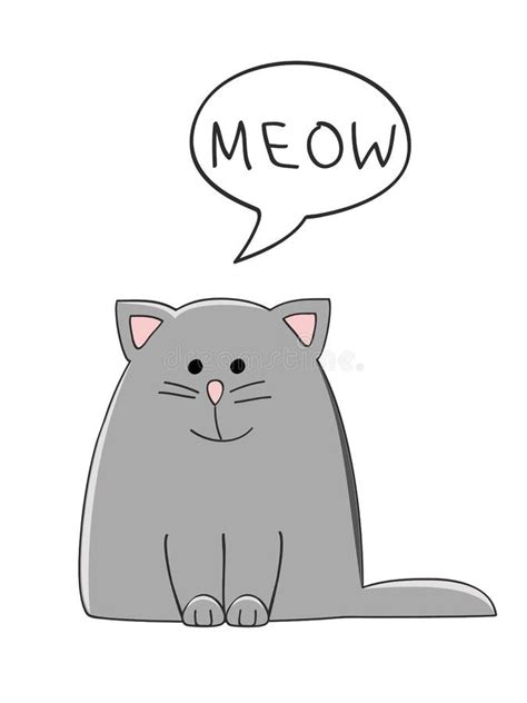 Meow Stock Illustrations 12583 Meow Stock Illustrations Vectors