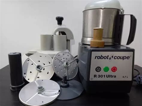 ROBOT COUPE R301 ultra full unit with blender Jug and slicer blade £318 ...