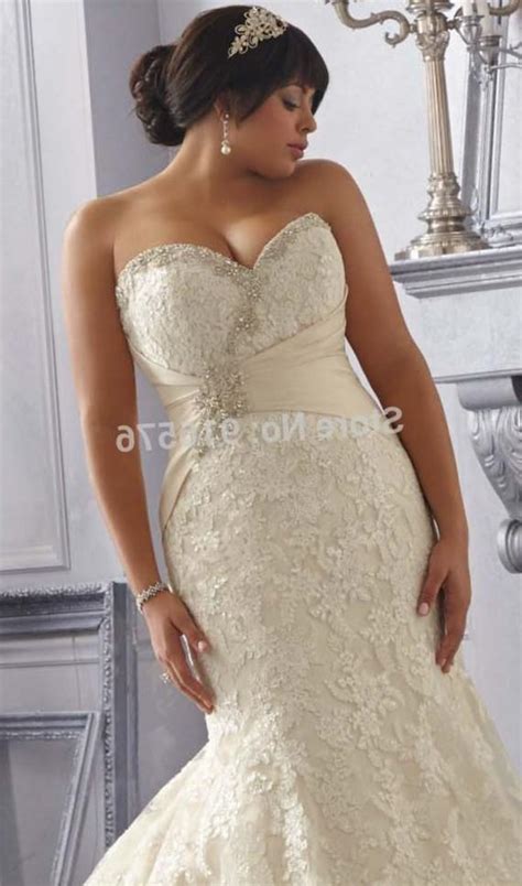 Plus Size Gold Wedding Dresses Pluslookeu Collection