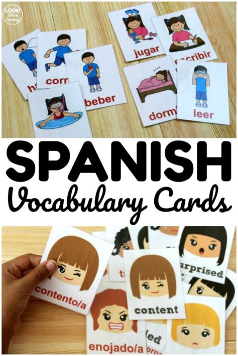 Spanish Printable Flashcards