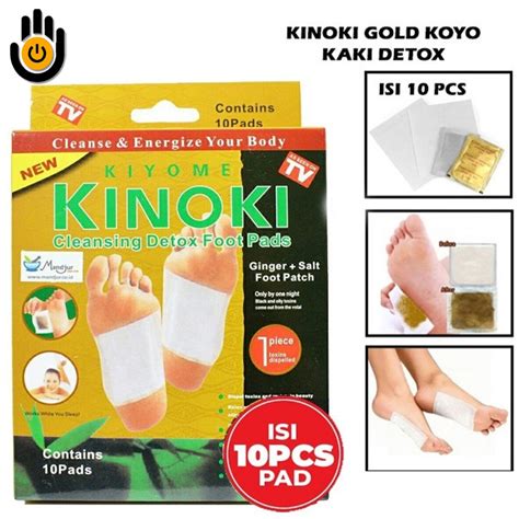 Jual Koyo Kaki Kinoki Gold Jahe Herbal GOLD Kinoki Koyo Kesehatan