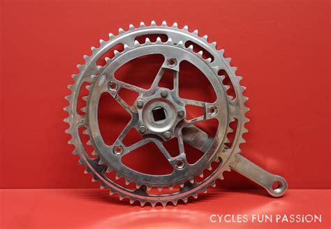 Pédalier Crankset STRONGLIGHT MARQUE DEPOSE 49D lg170 52 42d ref23pl