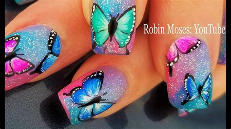 Best 16+ butterfly nail design you must try this year