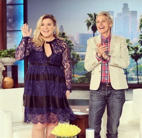 Kelly Clarkson Talks Fat Shaming With Ellen Video Daytime Confidential