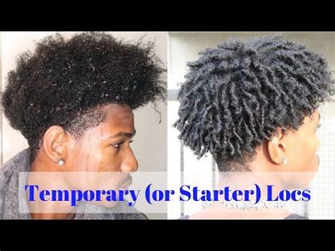 Easy Finger Coils For Natural Men Aka Temporary Or Starter Locs