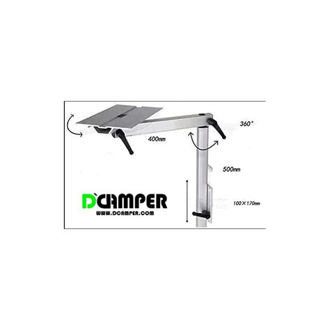Pie Mesa Giratoria 360º Dcamper