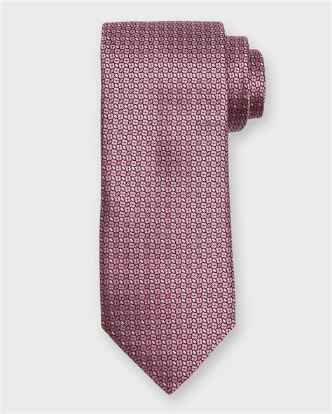 Canali Men S Paisley Jacquard Silk Tie Neiman Marcus