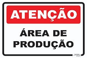 Placa Atenção Área de Expedição Afonso Sinalizações