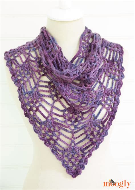 Crochet Bandana Scarf Free Pattern - Amelia's Crochet