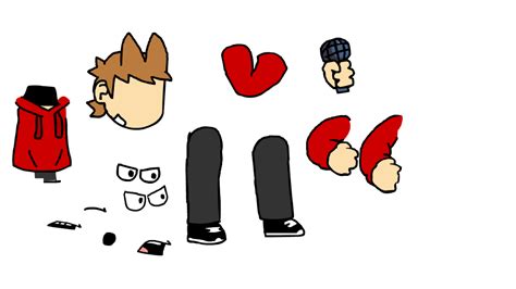 Tord Body Parts Sprite Fnf By Sonicjrthecoolest On Deviantart