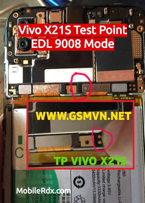 Vivo X S A Edl Mode Pinout Vivo X S Test Point