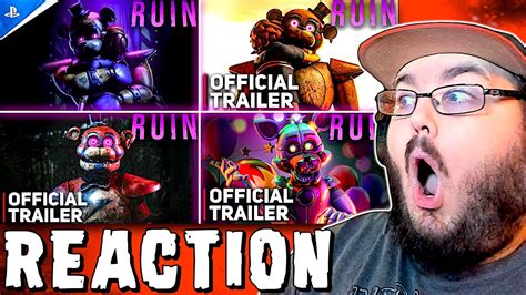 Five Nights At Freddy S Security Breach Ruin DLC ALL RUIN Trailer