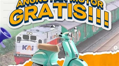 Begini Syarat Dan Cara Daftar Mudik Gratis Motis PT KAI Buruan Kuota