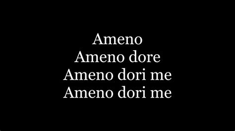 Era Ameno Lyrics Letra Youtube