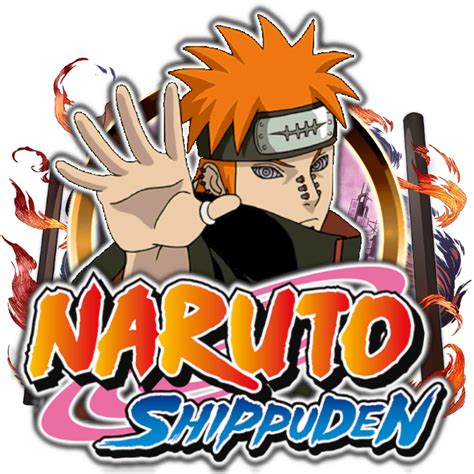 Naruto Shippuden logo/icon (Pain) by FirzeCrescent on DeviantArt