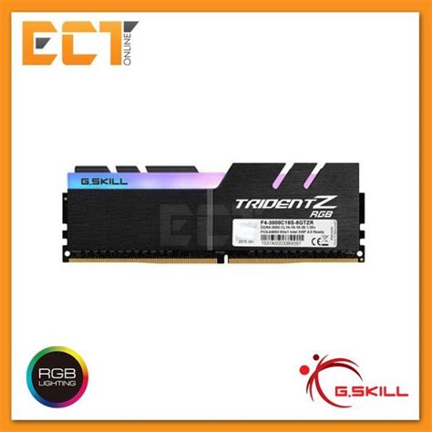 G.Skill Trident Z RGB 8GB DDR4 3200MHz Gaming Desktop/ PC RAM (F4 ...