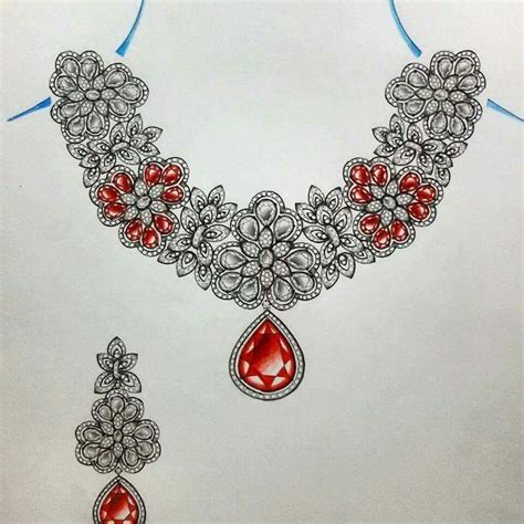 Pin By Sanjit Santra On Design Jewellery Design Sketches Jewelry