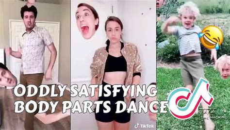 Oddly Satisfying Body Parts Dance Tiktok Buttercup Challenge Puzzle