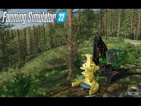 FS22NordgradLoggingJOHN DEERE 959M FELLER BUNCHERFelling Forests In