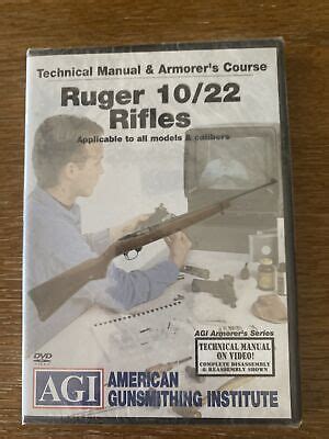 AGI Gunsmith Ruger 10 22 Rifles Series Technical Manual Armorers