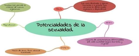 Mapa Conceptual De Potencialidades De La Sexualidad Humana Brainlylat