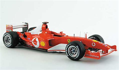 Modellino In Miniatura Ferrari F1 F2003 1 18 Hot Wheels Elite Ga No 1 M