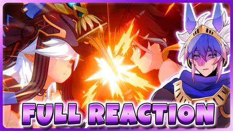 Cyno Story Quest Act 2 Genshin Impact 46 Reaction Genshin Impact Videos